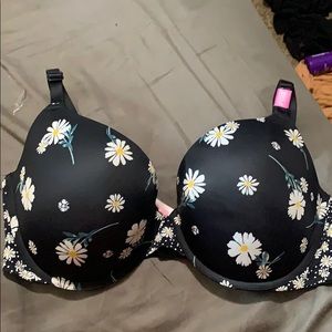 Pink bra